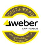 Weber certifieriad betongentreprenör