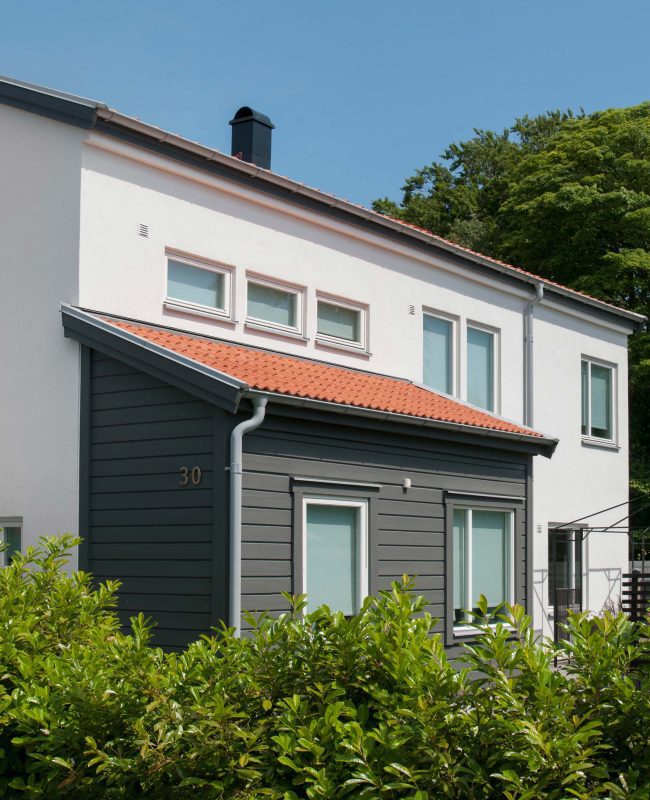 Renovering av enstegstätad fasad till en tvåstegstätad fasad med luftspalt,