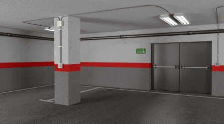 renovering av bilgarage - betong